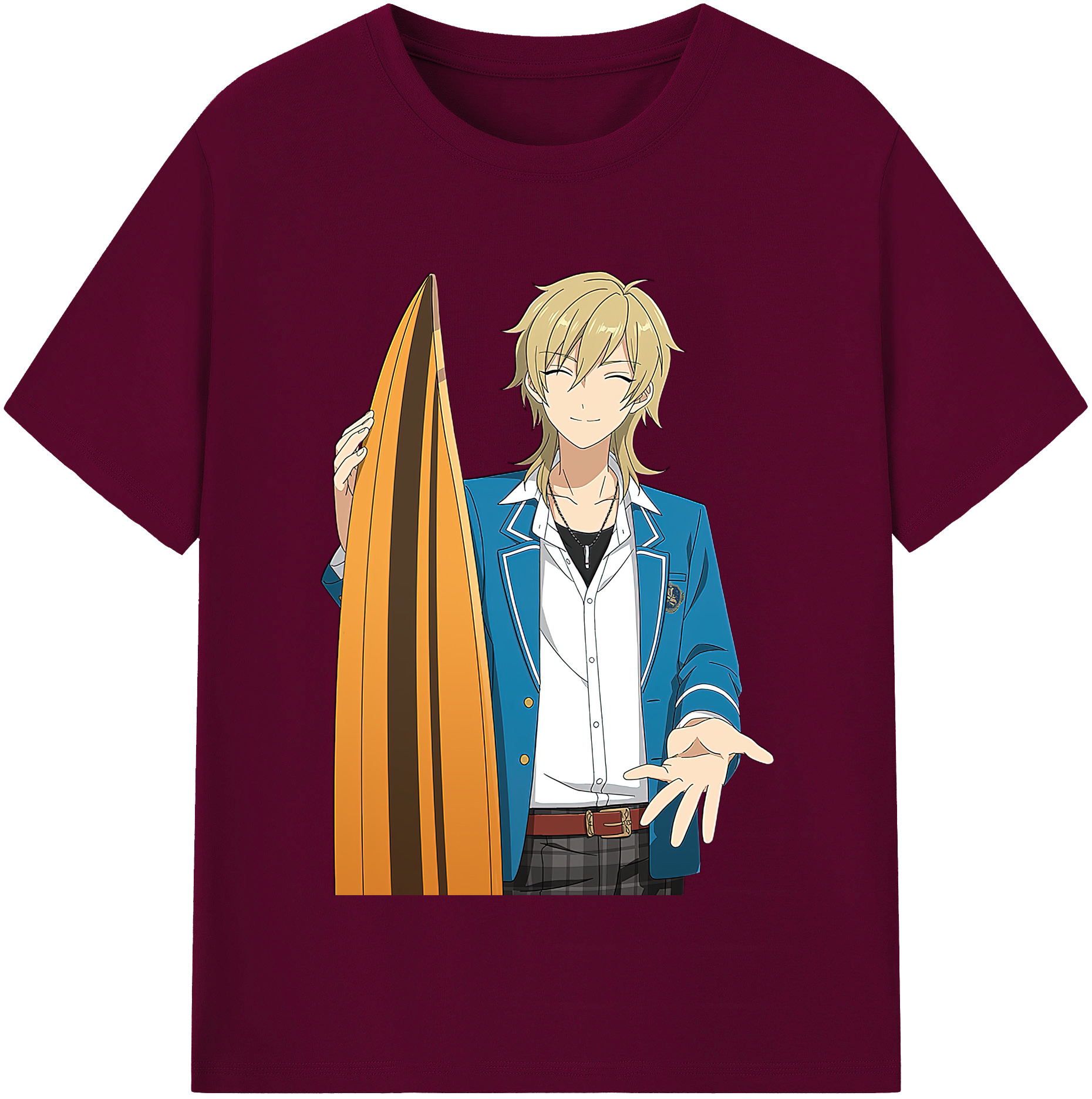 （画像用） あんさんぶるスターズ! Ensemble Stars レディースカジュアルプリントTシャツ（綿100％）